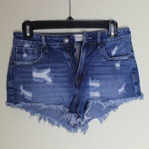PacSun High Rise Festival Cutoff Jean Denim Shorts - Size 25